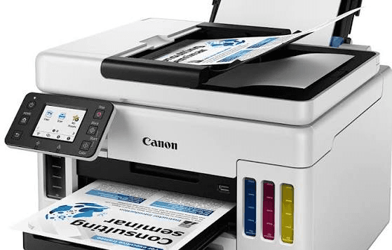 Impresora Canon con depósitos de tinta